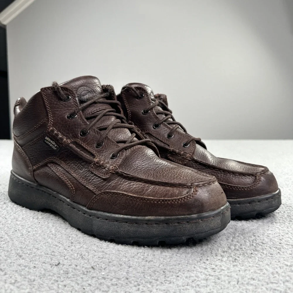 Red Wing Irish Setter Hunt Boots Men 11.5 Brown Leather UltraDry Waterproof
